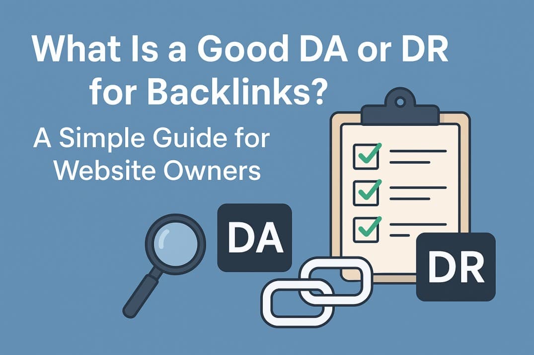 What Is a Good DA or DR for Backlinks? A Simple Guide for Website Owners