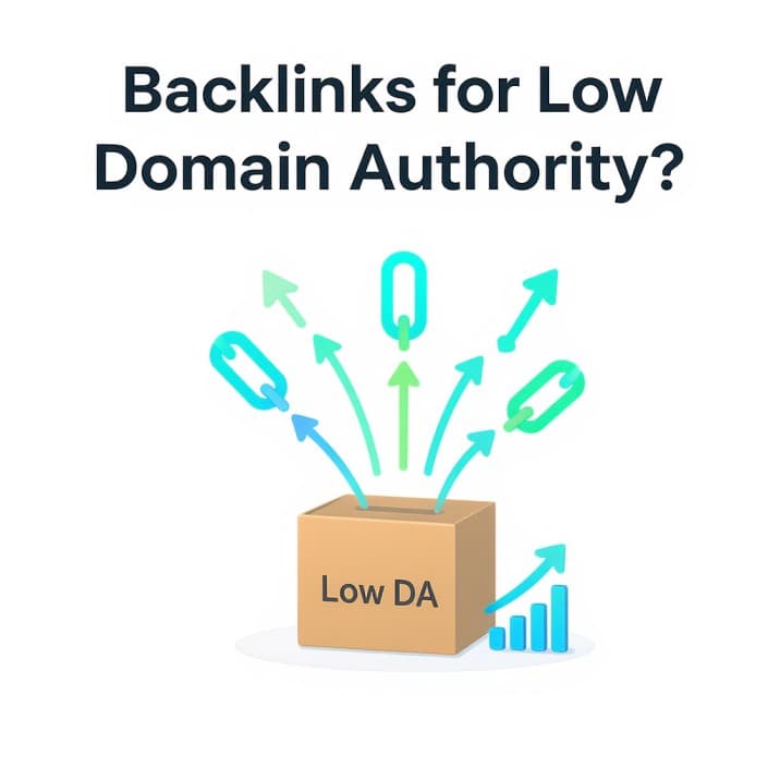 Can backlinks improve low domain authority websites